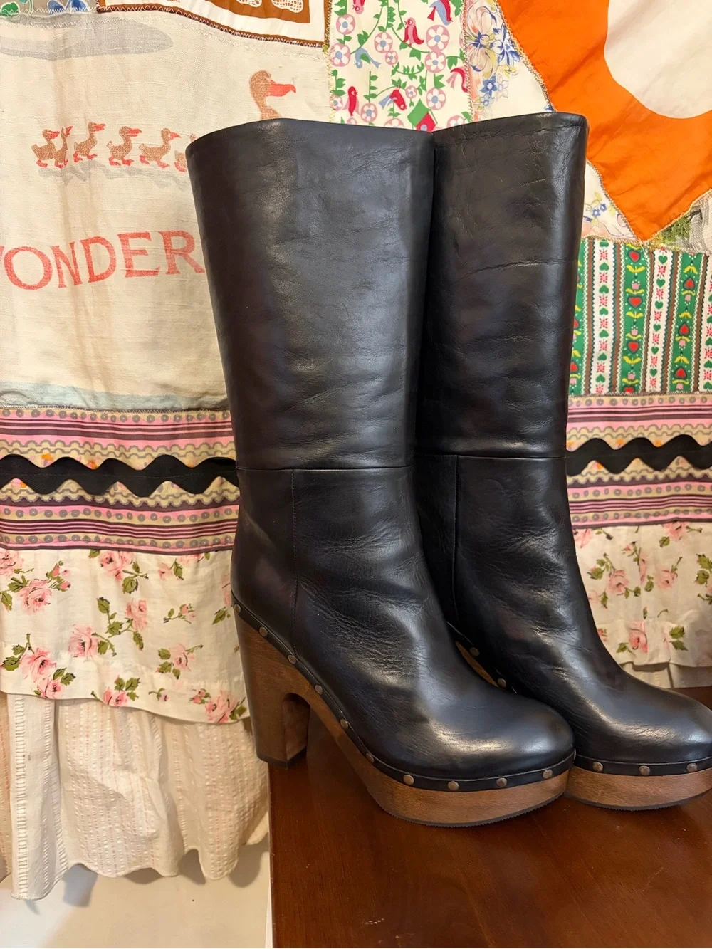 Polo Ralph Lauren Vachetta Clog Boots
